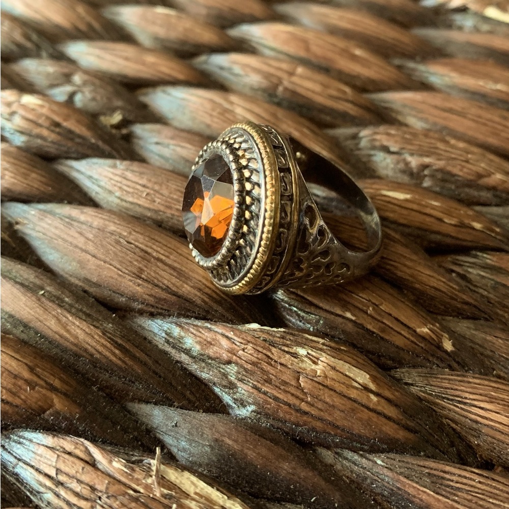 Premier Designs Brown Mink Two Toned Ring